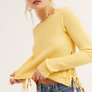 FREE PEOPLE INTERLAKEN TOP WITH SIDE TIES
